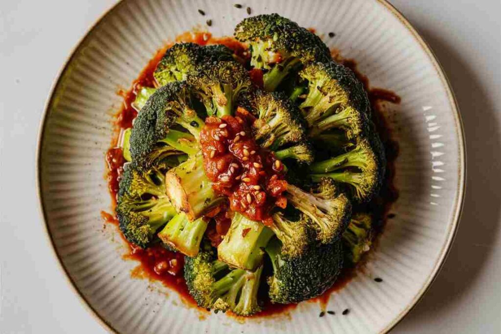 Gerösteter Brokkoli mit Sambal