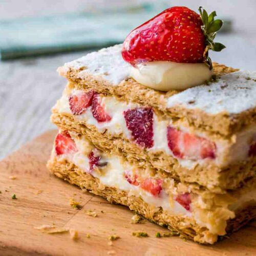 Erdbeer Napoleon Rezept