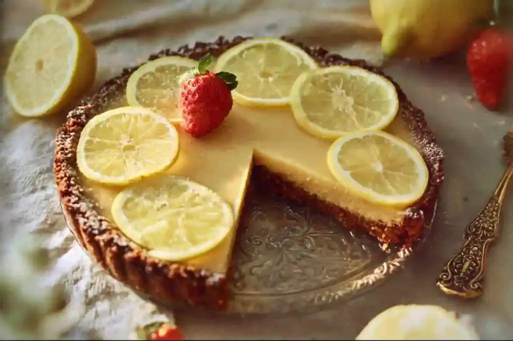 Vegane Zitronentarte