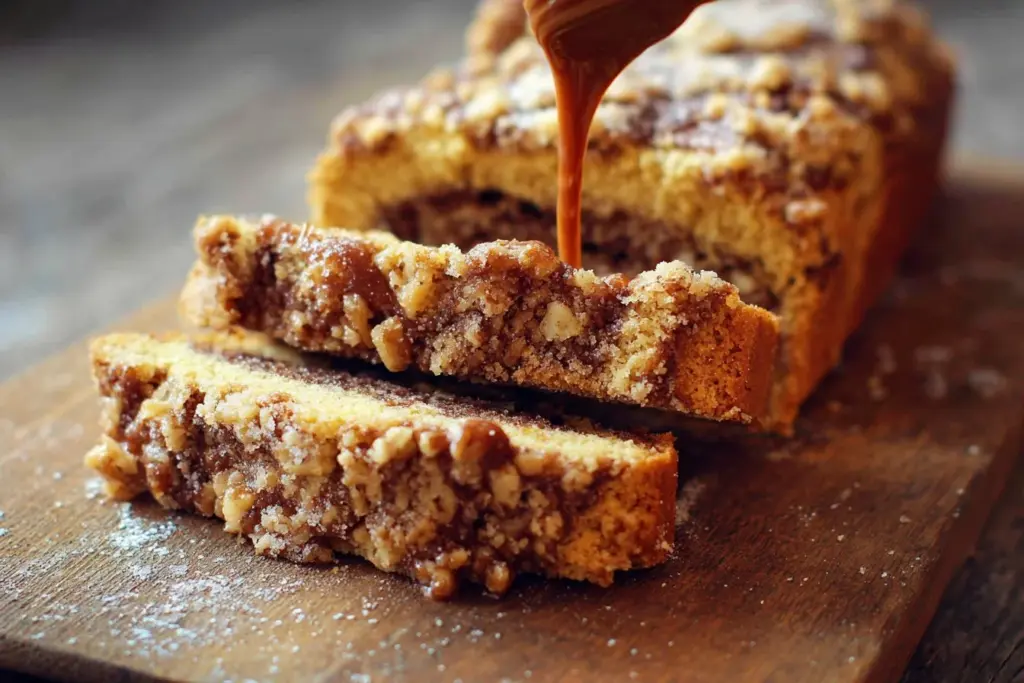 Leckerer Dattelkuchen mit frischen Datteln und nussigem Geschmack