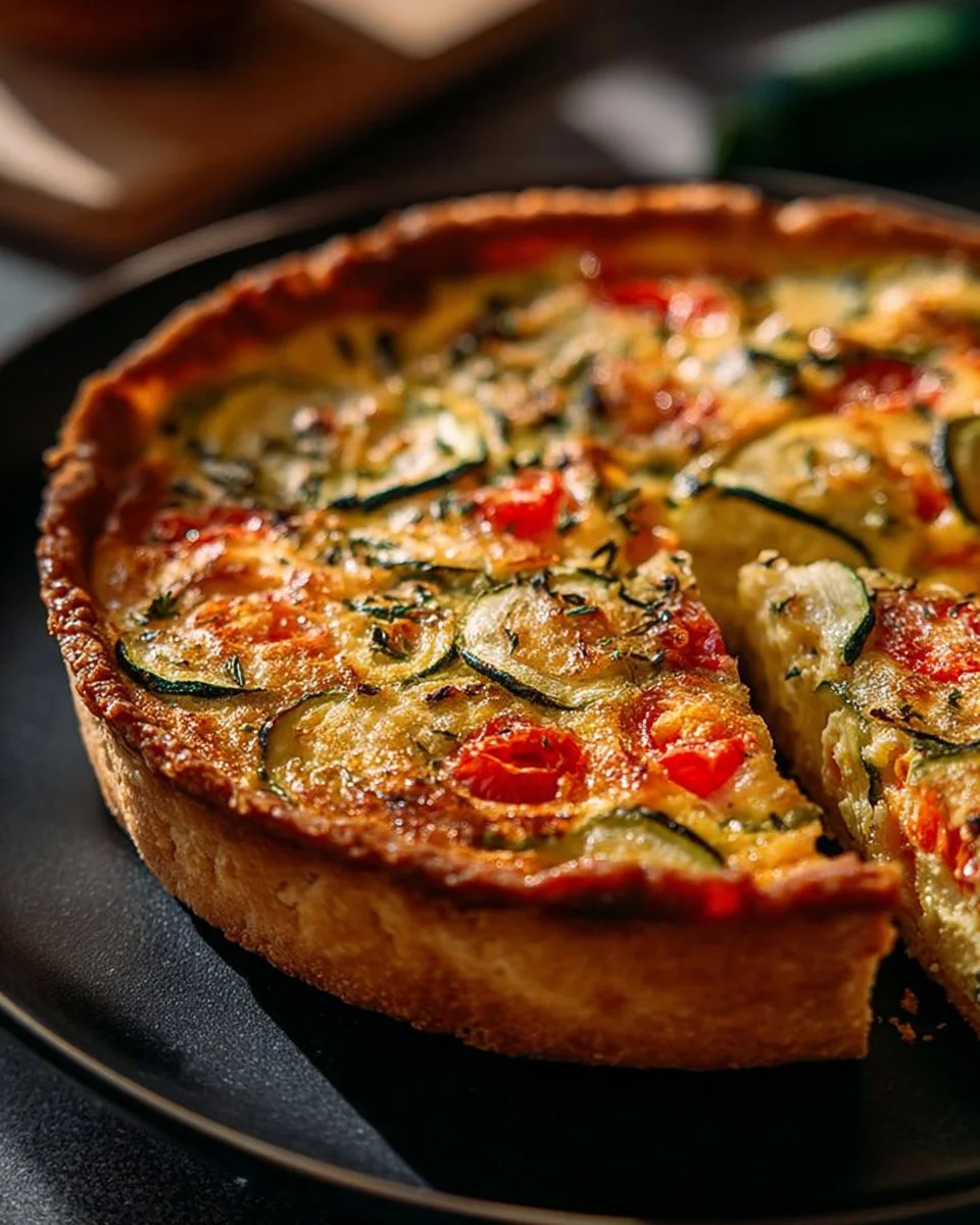 Schnelle Gemuse Quiche Thermomix