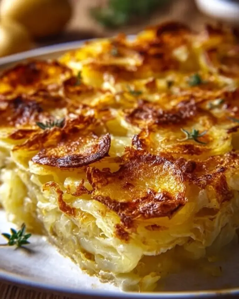 Köstlicher Spitzkohl-Kartoffel-Auflauf aus frischen Zutaten