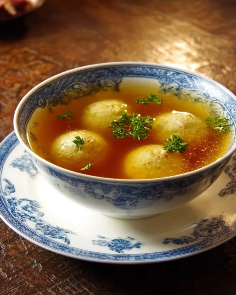 Deliciously fluffy buttery dumplings served in a bowl