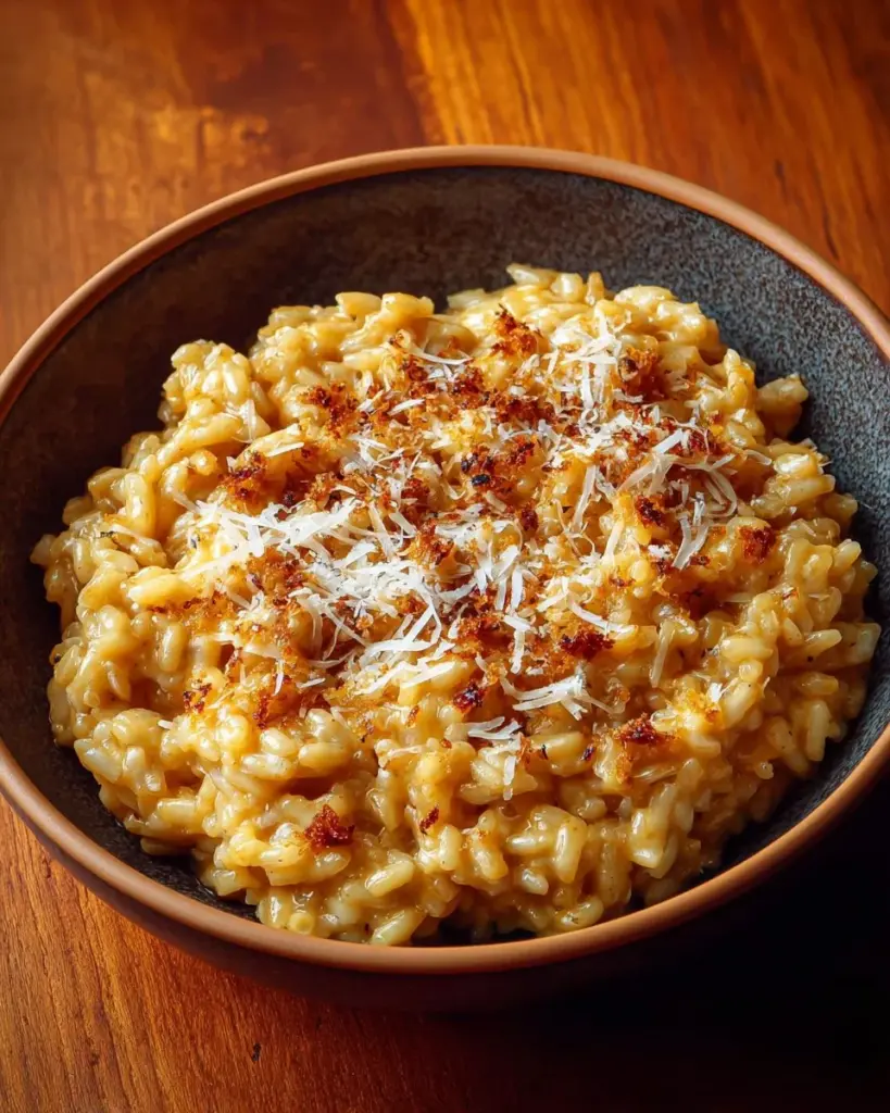 Delicious Cheese Spätzle topped with crispy fried onions served in a bowl