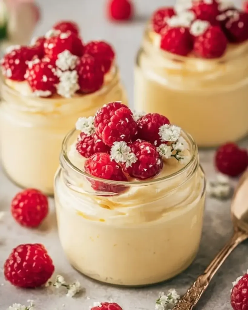 Vegane Vanillepudding Dessert-Creme für ein köstliches, einfaches Dessert