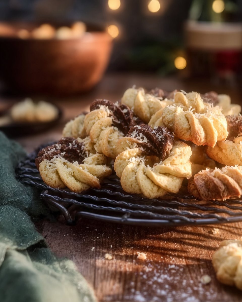Buttrig zartes Spritzgebäck nach Omas Rezept
