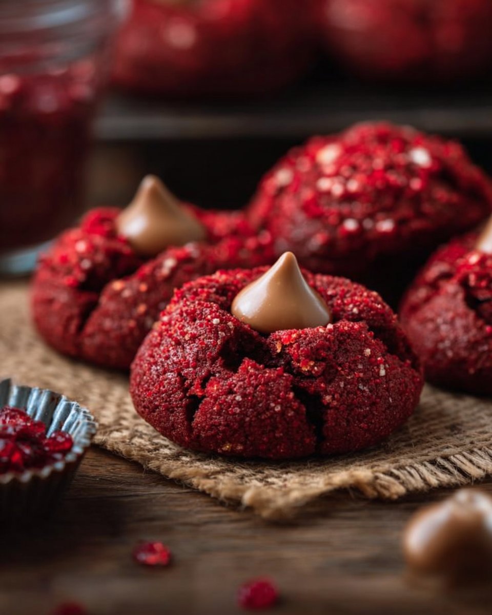 Hershey's Rote Samtblüten