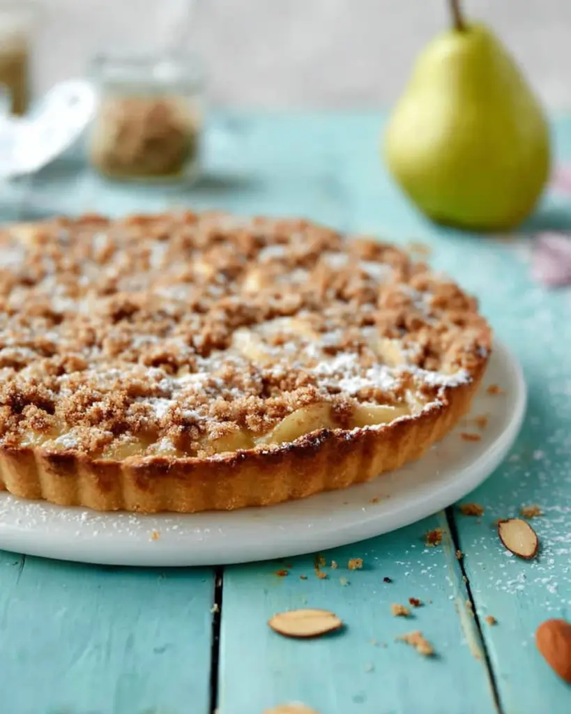 Himmlische Birnen-Zimt-Torte mit saftigen Birnen und aromatischem Zimt