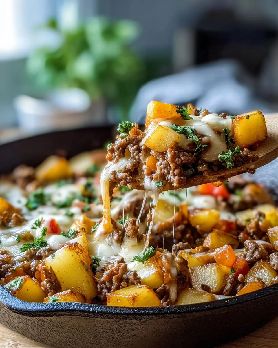 Kartoffelpfanne Mit Hackfleisch