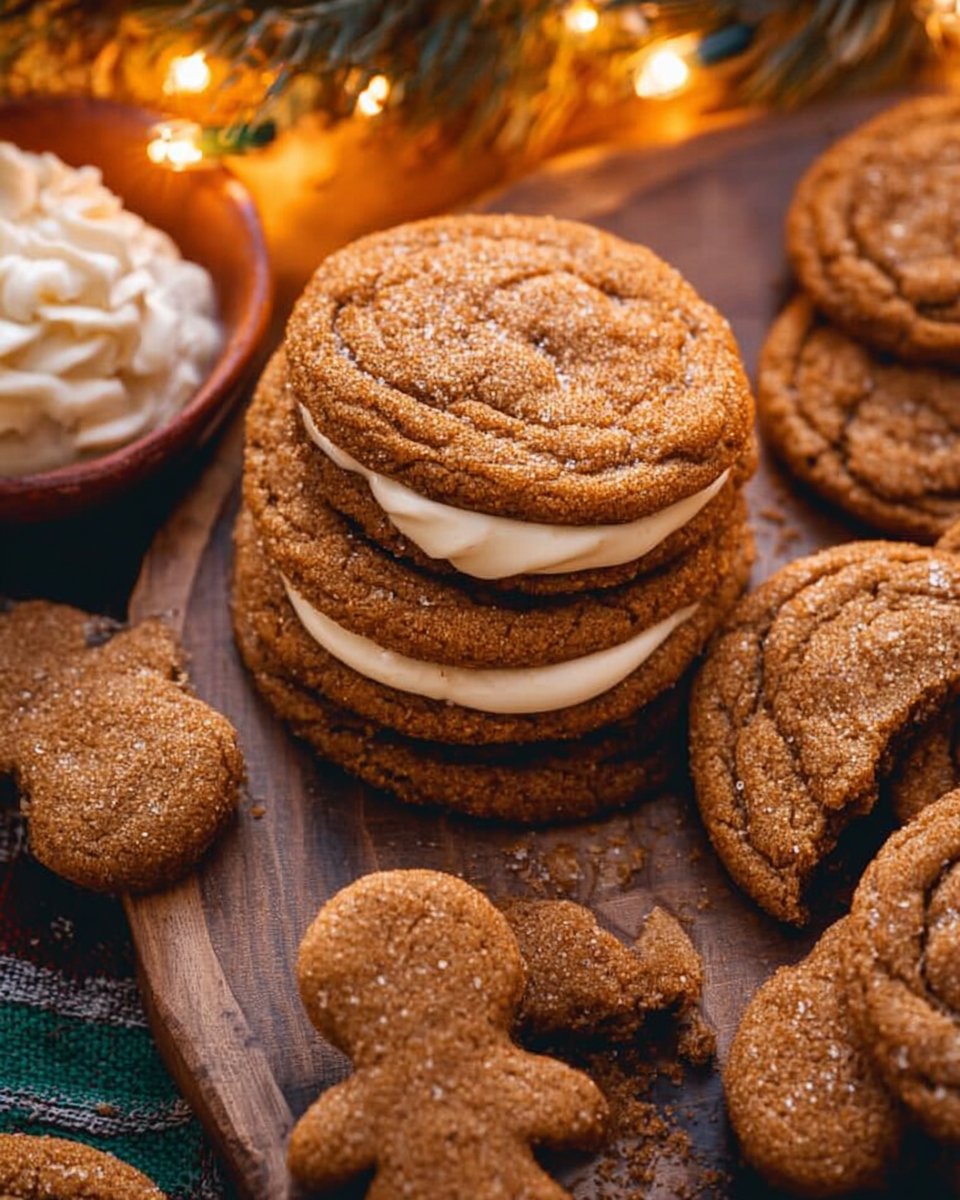 Lebkuchen-Käsekuchen-Plätzchen