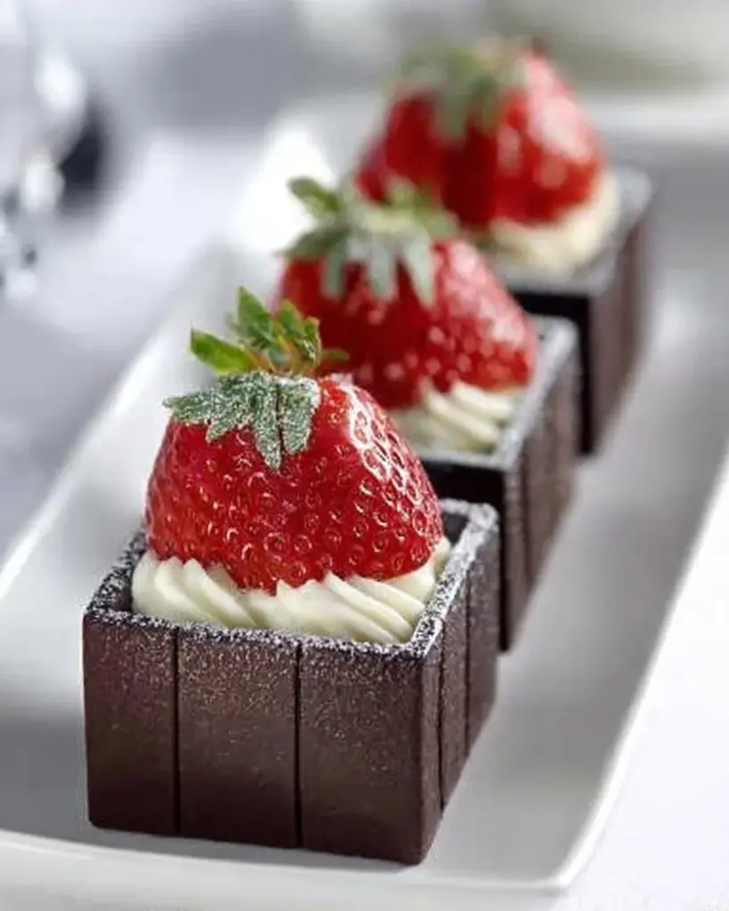 Erfrischende Glace-Desserts für eine Sommerparty
