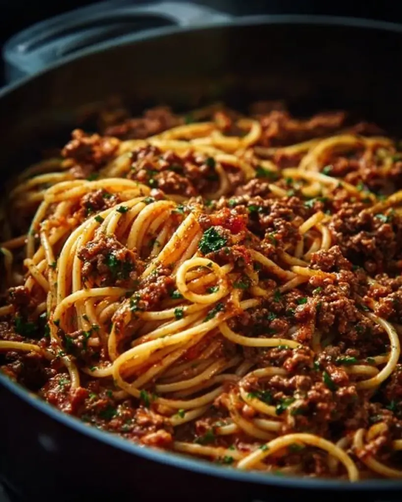Schnelles Spaghetti-Pot-Rezept mit frischen Zutaten und köstlicher Sauce