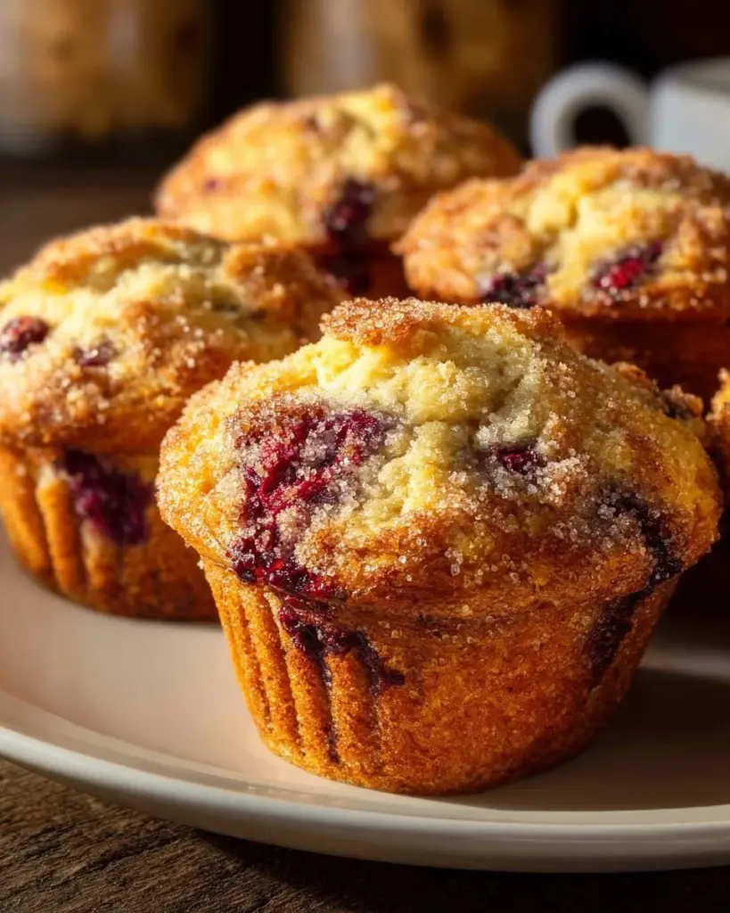 Vegane Blaubeermuffins mit saftigen Blaubeeren