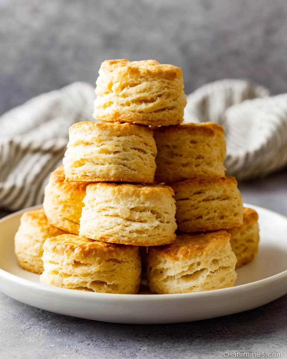 Leckere Backpulver Biscuits frisch aus dem Ofen