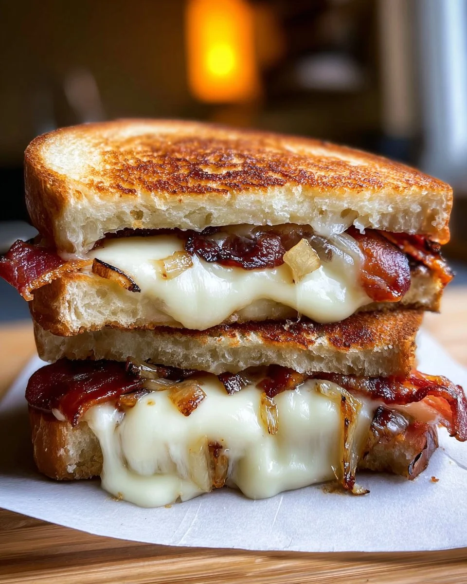 Bacon-Zwiebel-Toastkäse: 5 Schritte zum gemütlichen Glück