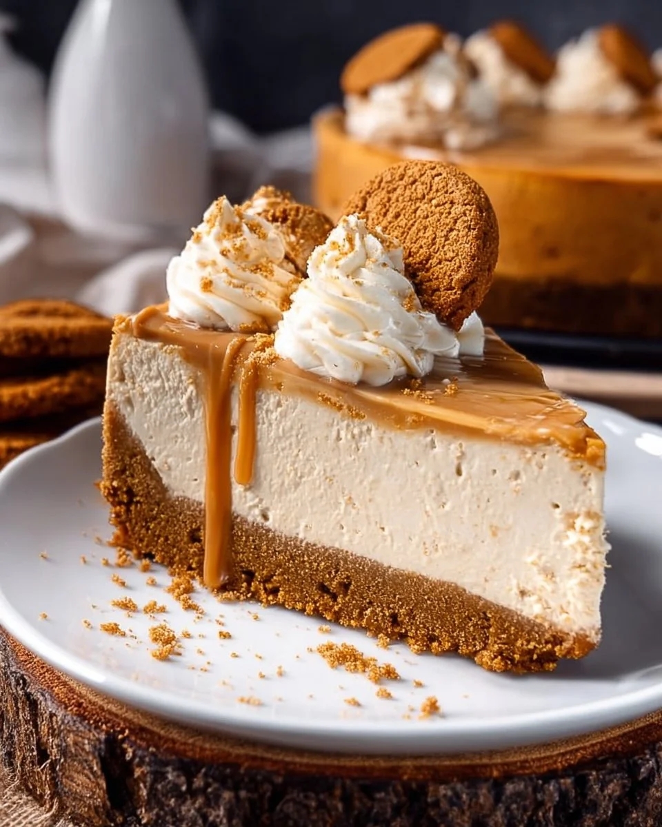 Biscoff-Käsekuchen