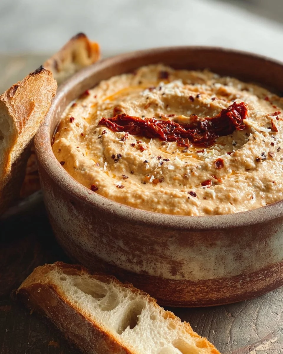 Sonnengetrocknete Tomatenbrot-Dip: 5 unwiderstehliche cremige Geheimnisse