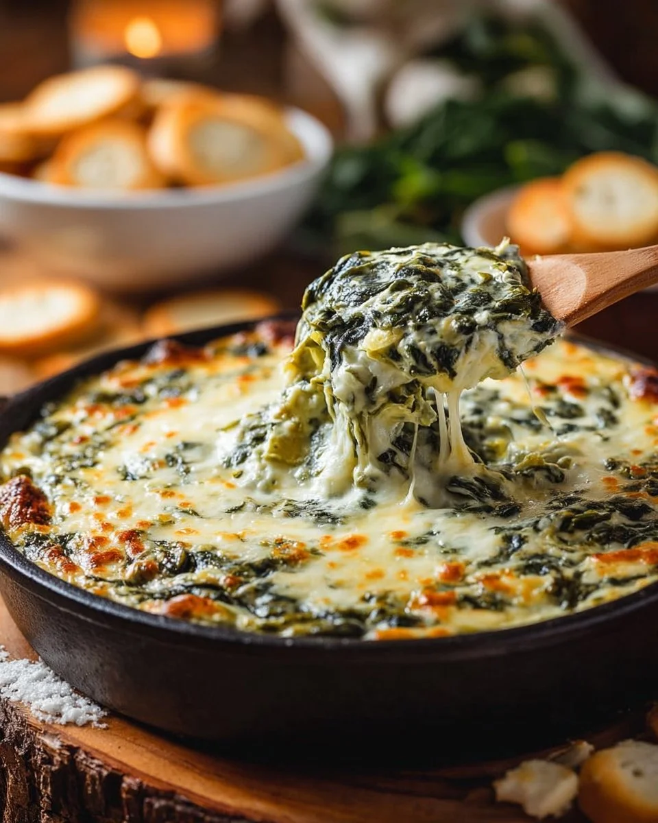 Cremige Spinat-Artischocken-Dip-Rezept für jeden Anlass