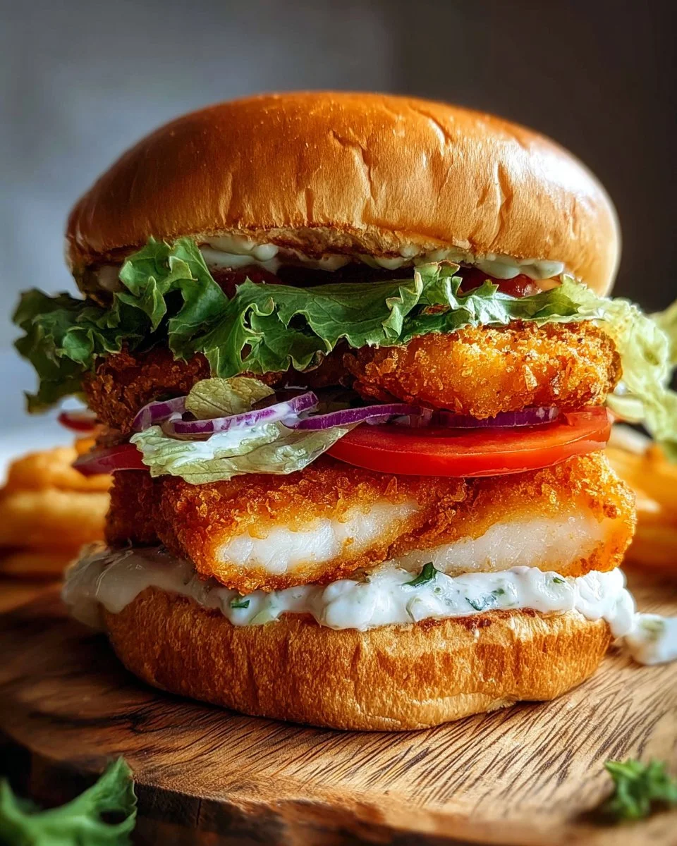 Frittierter Fischburger Glück: 5 Schritte zur knusprigen Perfektion
