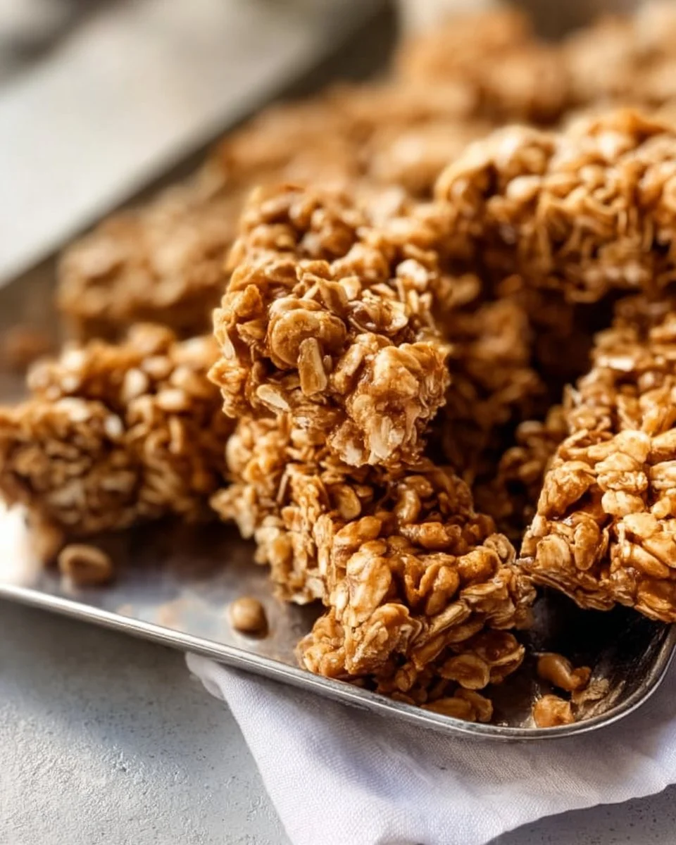 Hausgemachtes Erdnussbutter-Granola in einer Schüssel