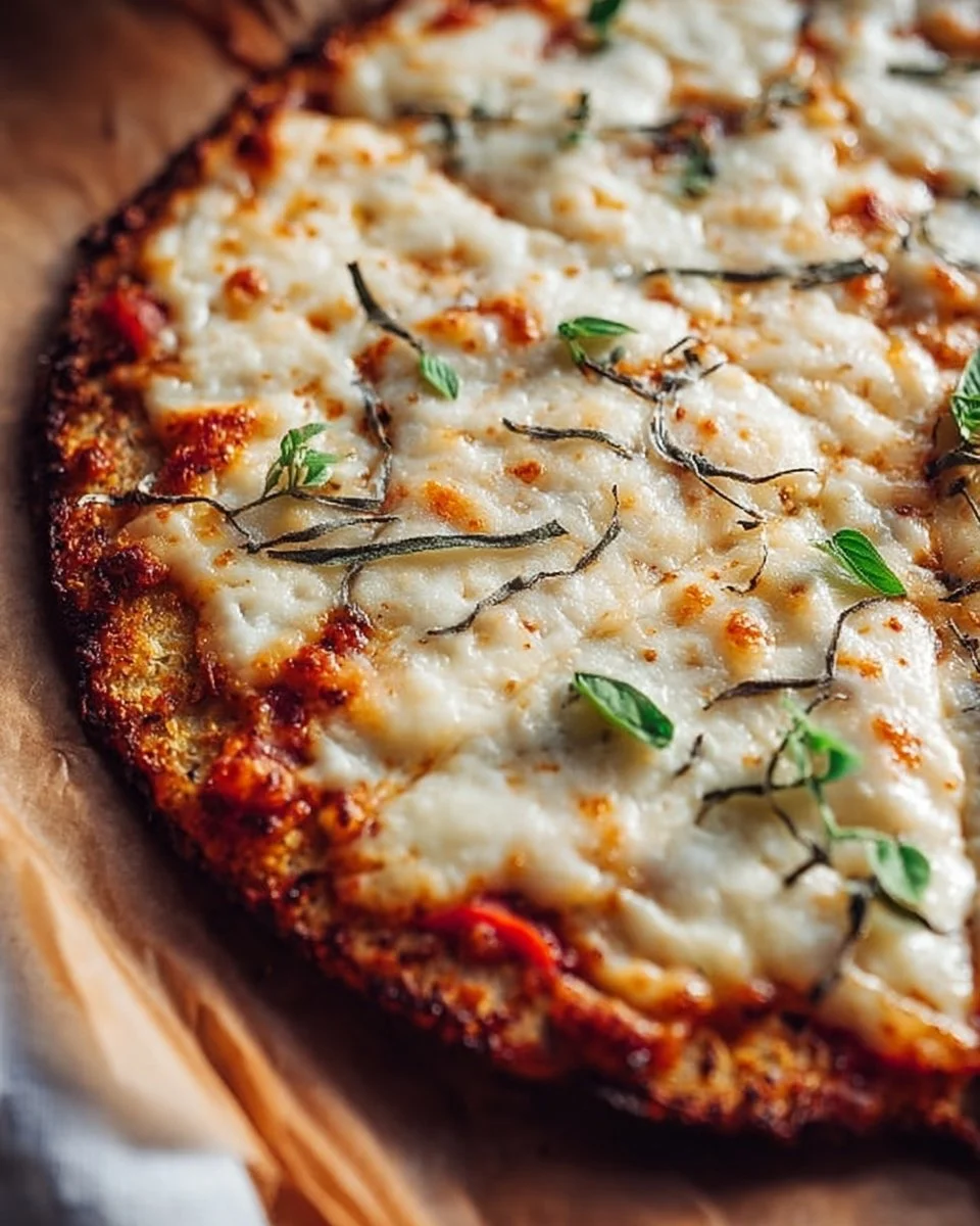 Herzhafter Quinoa-Fladenbrot-Pizzaboden