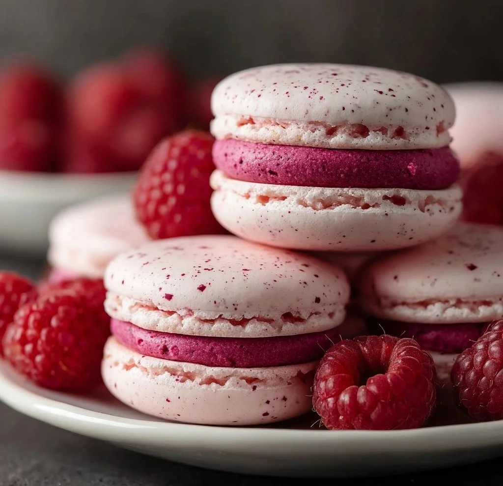 Himbeer-Macarons Rezept