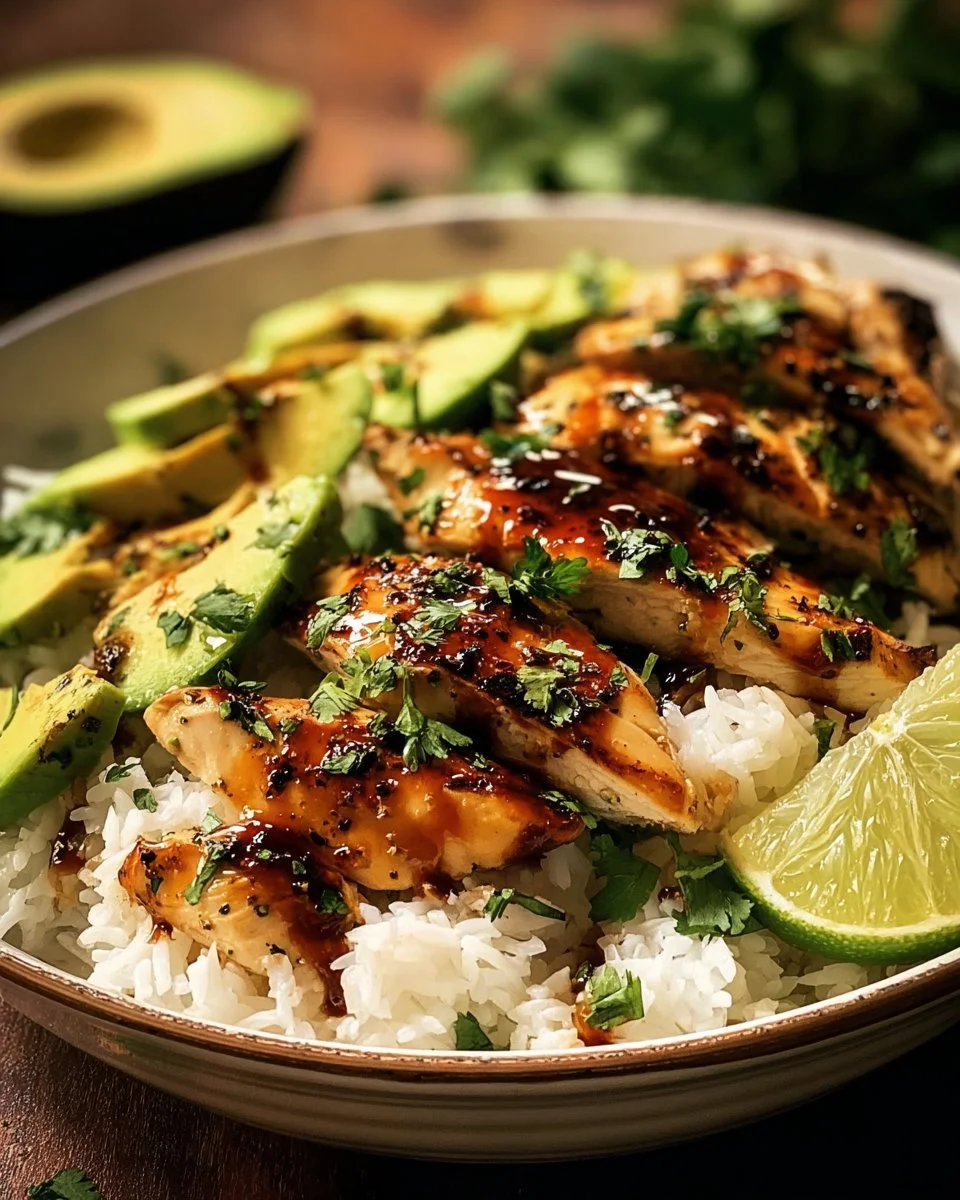 Honig-Limetten-Hühnchen mit Avocado-Reis: 7 leckere Geheimnisse, die Sie lieben werden
