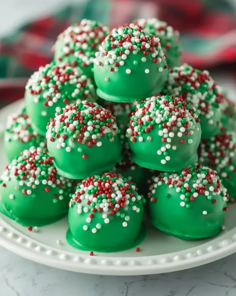 Irische Sahne Oreo-Pralinen in einer eleganten Präsentation