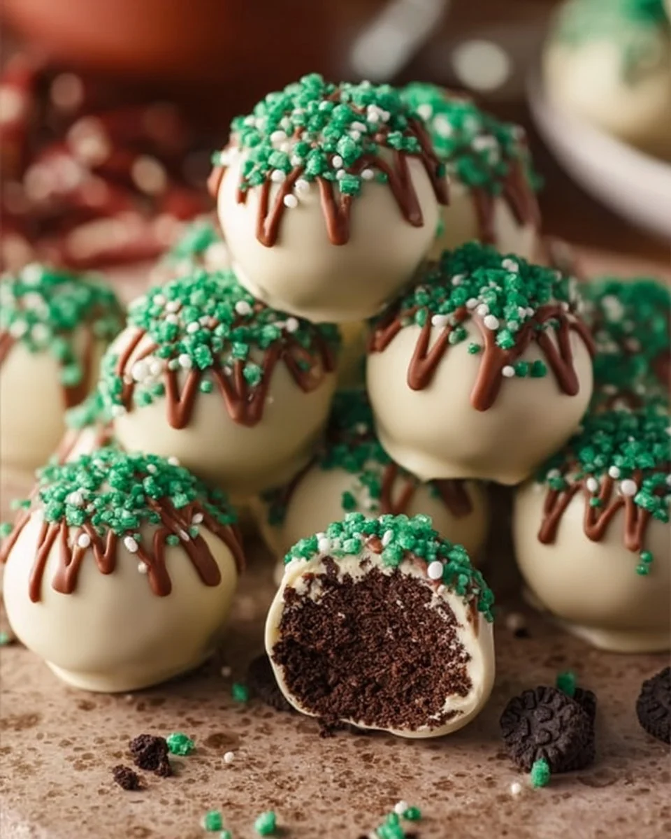 Irische Sahne Oreo-Pralinen
