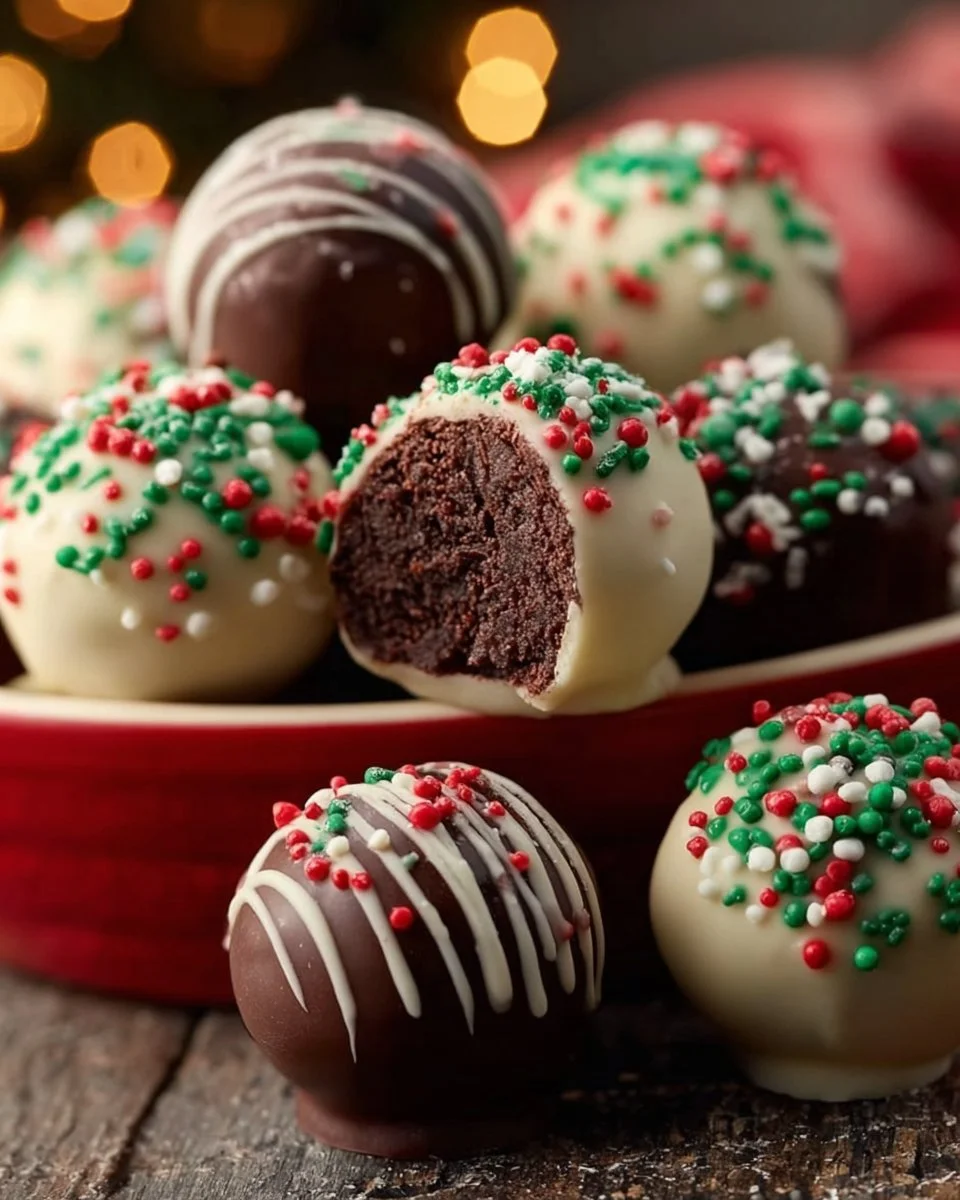 Keine backen Weihnachts-Oreo-Trüffel