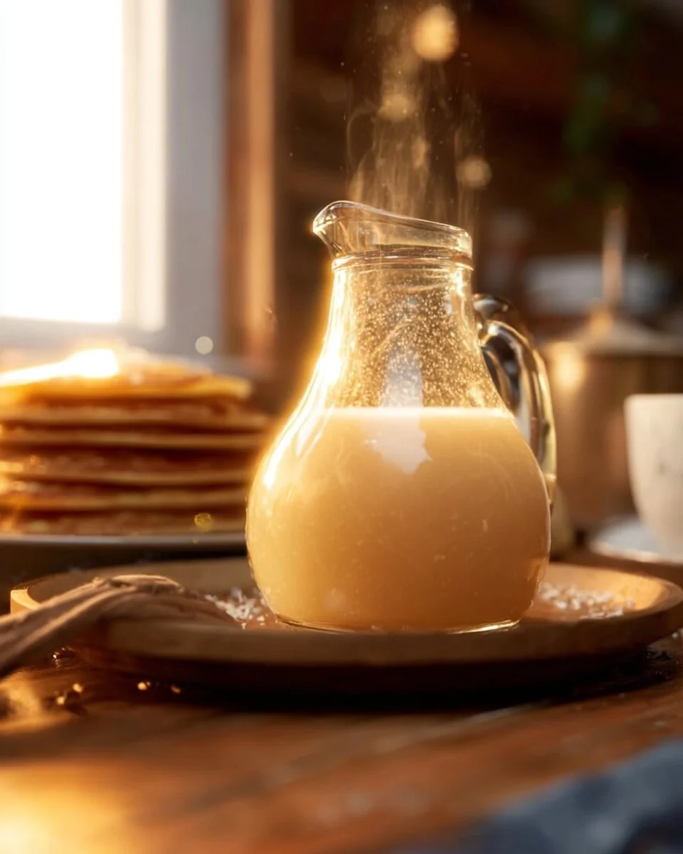 Kokosnuss-Buttermilchsirup