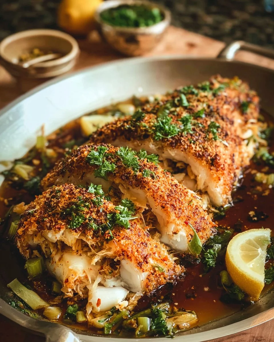 Krabbengefüllter Weißfisch: 5 Gründe, dieses Gericht zu lieben