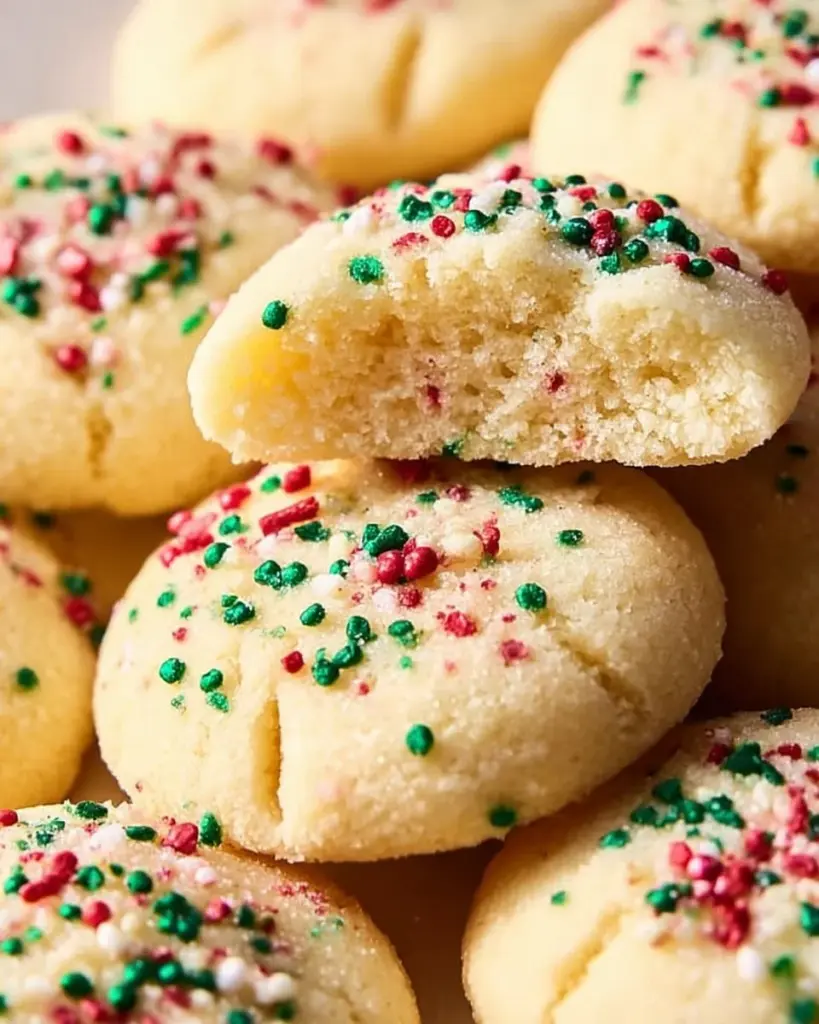 Leckere kurze Kekse frisch gebacken