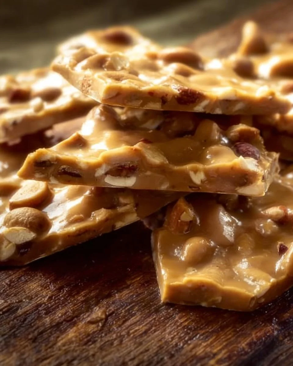 Mikrowellen-Erdnuss-Brittle