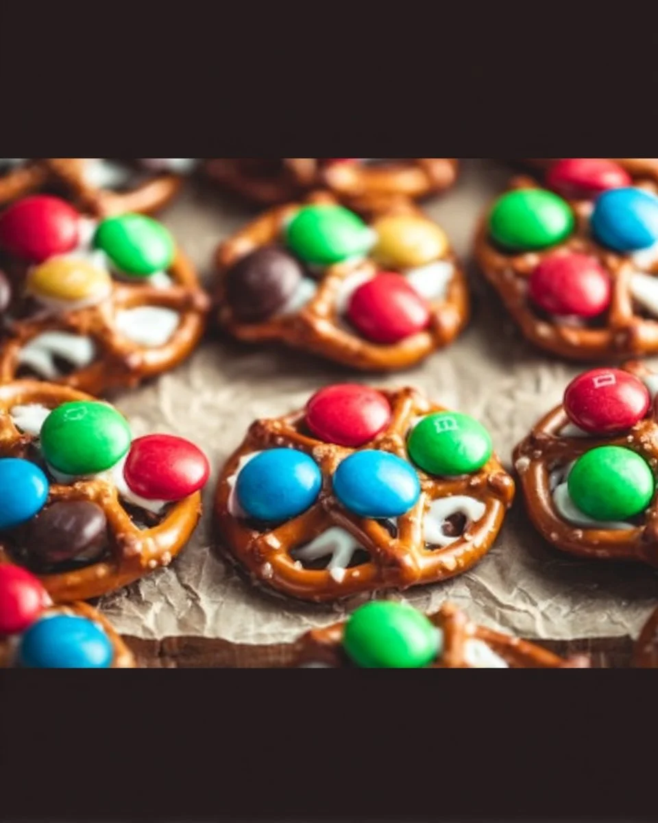 M&M Brezel Umarmungen