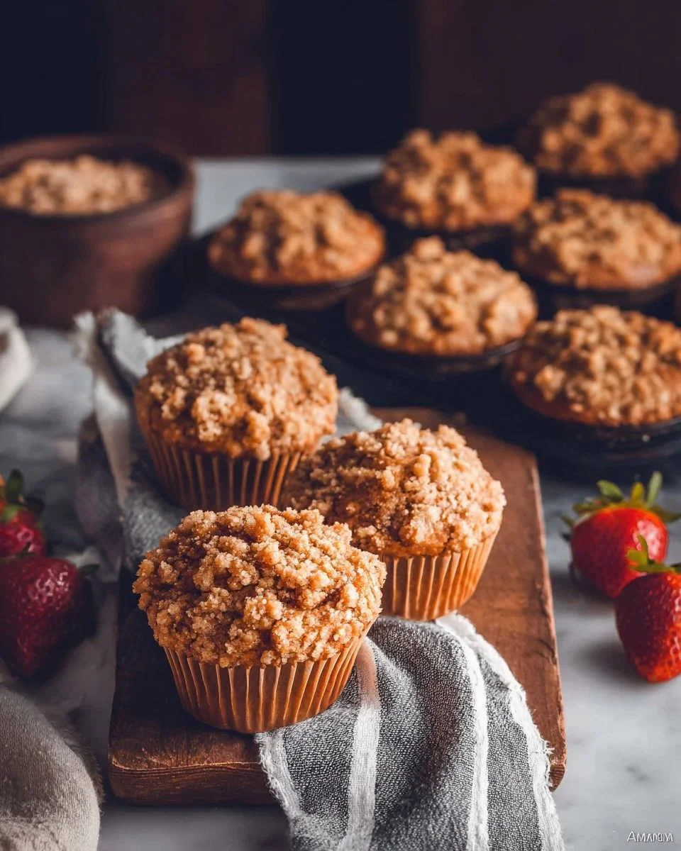 Muffins mit Streuseln
