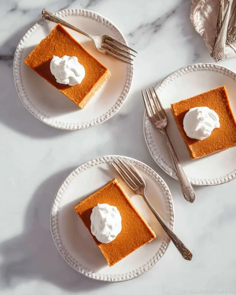 Leckere Paleo Pumpkin Pie Bars aus glutenfreien Zutaten