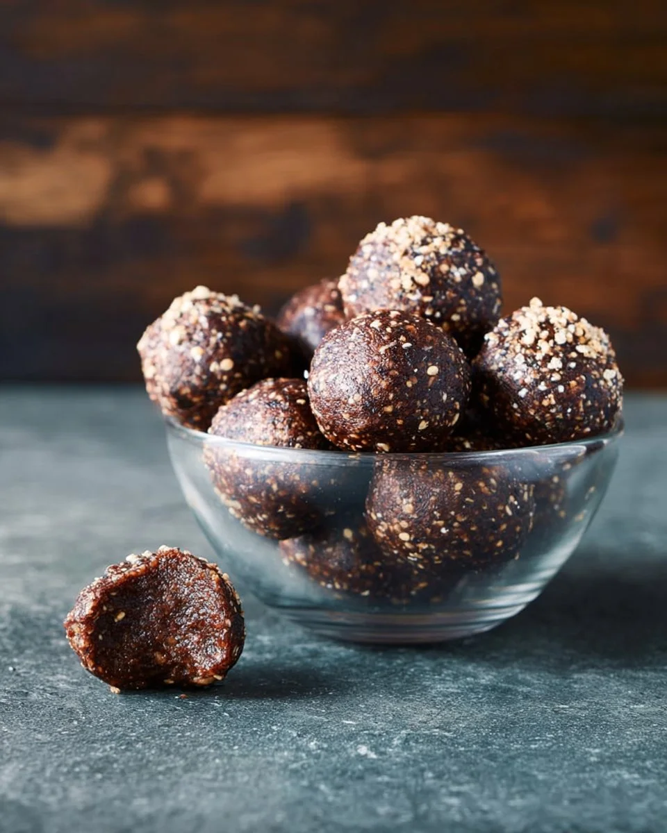 Schokoladen-Quinoa-Glücksbällchen