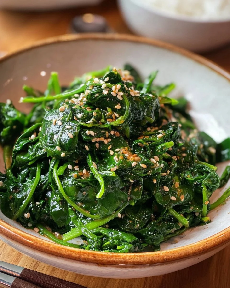 Koreanischer Spinat-Salat (Sigeumchi Namul), den Sie in 15 Minuten lieben werden