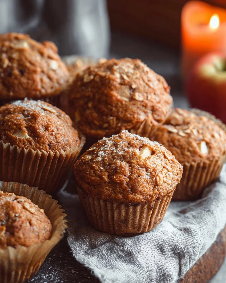 Vollkorn-Apfelmuffins