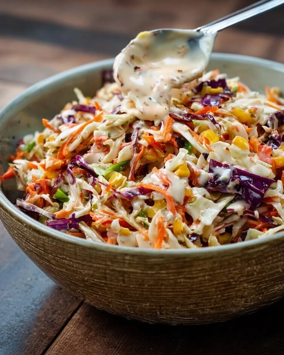 Würzige Coleslaw-Variation