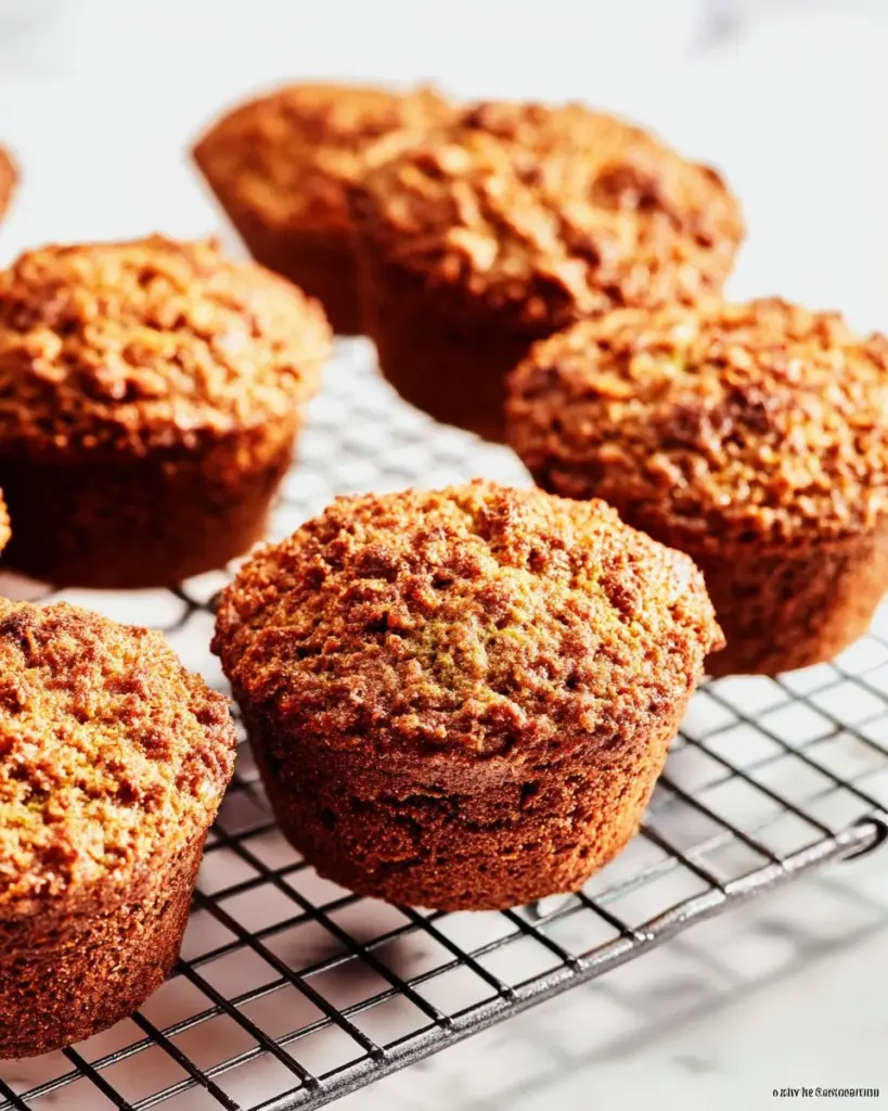 Saftige Zucchini-Orange-Hafermuffins aus frischen Zutaten