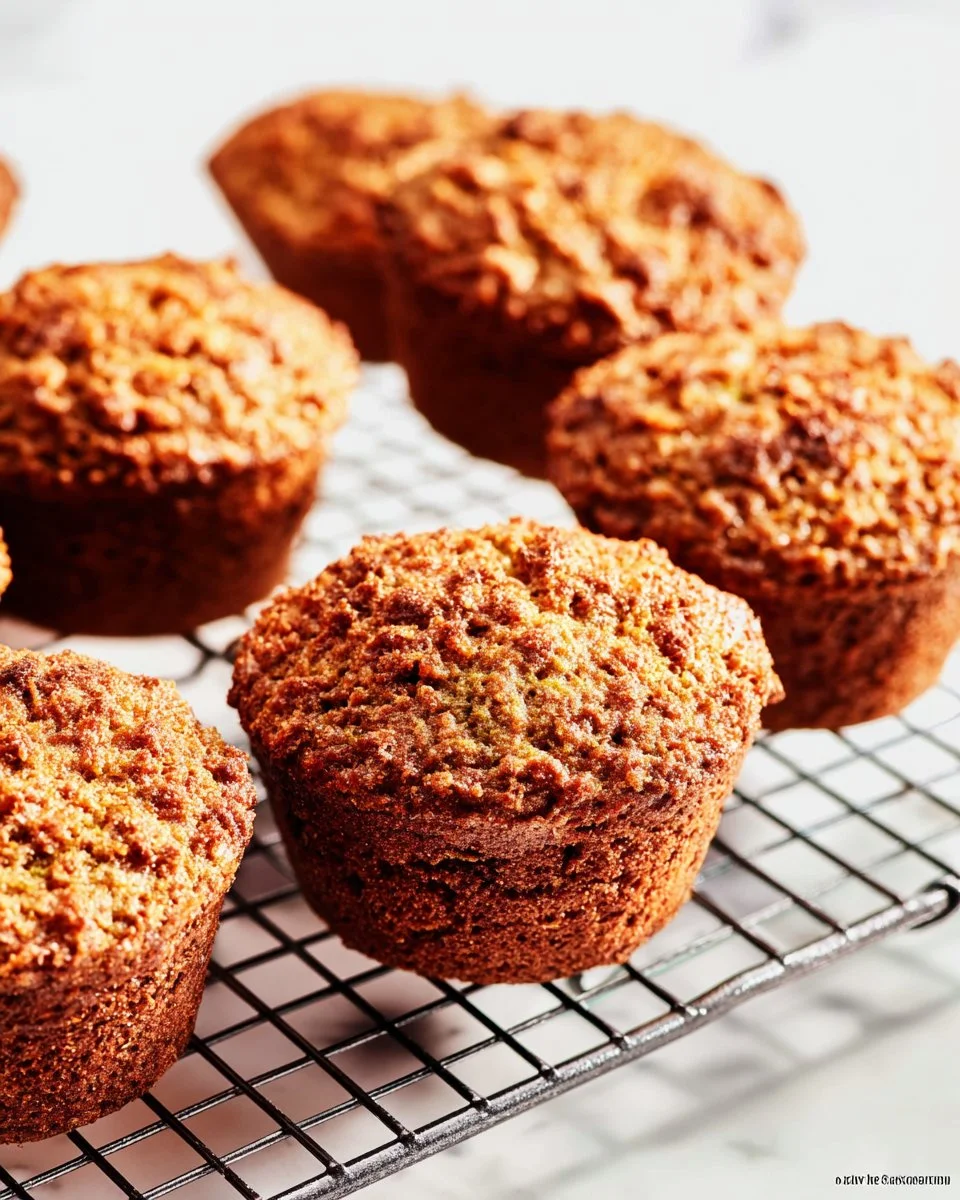 Saftige Zucchini-Orange-Hafermuffins aus frischen Zutaten