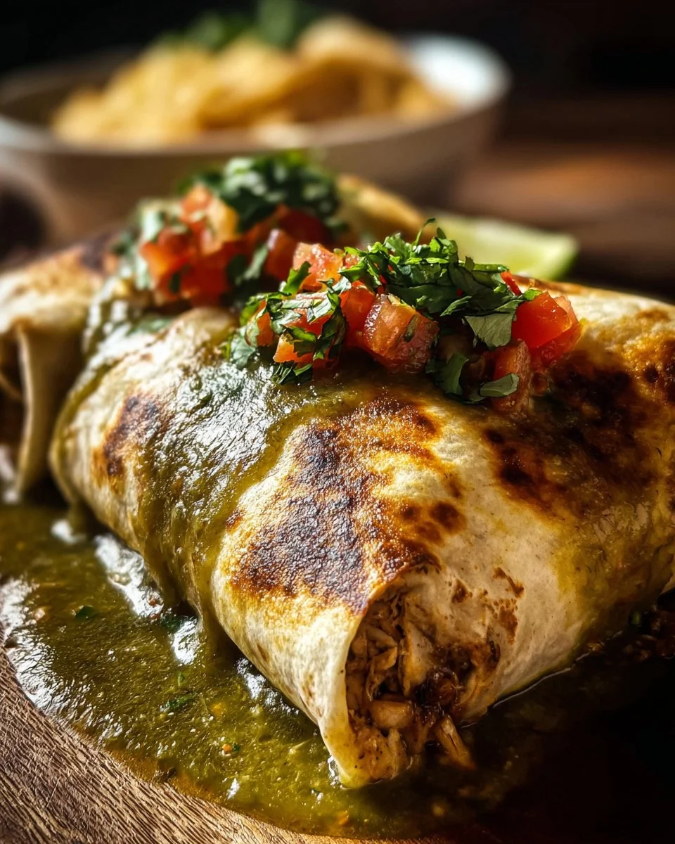 Chili Verde Hatch Burritos