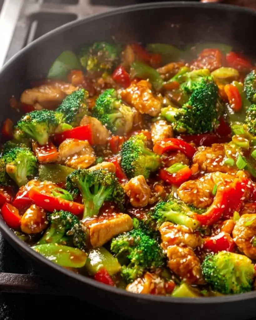 Leckeres Keto-Pfannengericht mit Gemüse und Proteinen