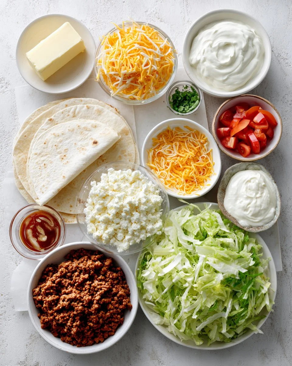 Leckeres Keto Crunchwraps Rezept für schuldfreie Genüsse