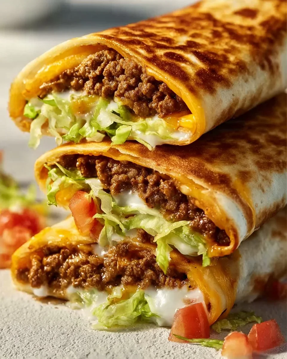 Leckeres Keto Crunchwraps Rezept für schuldfreie Genüsse