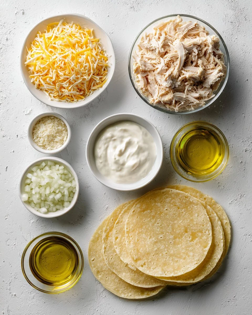 Unwiderstehlich cremige Hähnchen-Sauerrahm-Enchiladas