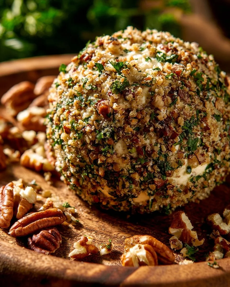 Unwiderstehlich cremiger gerösteter Knoblauch-Asiago-Käse-Ball