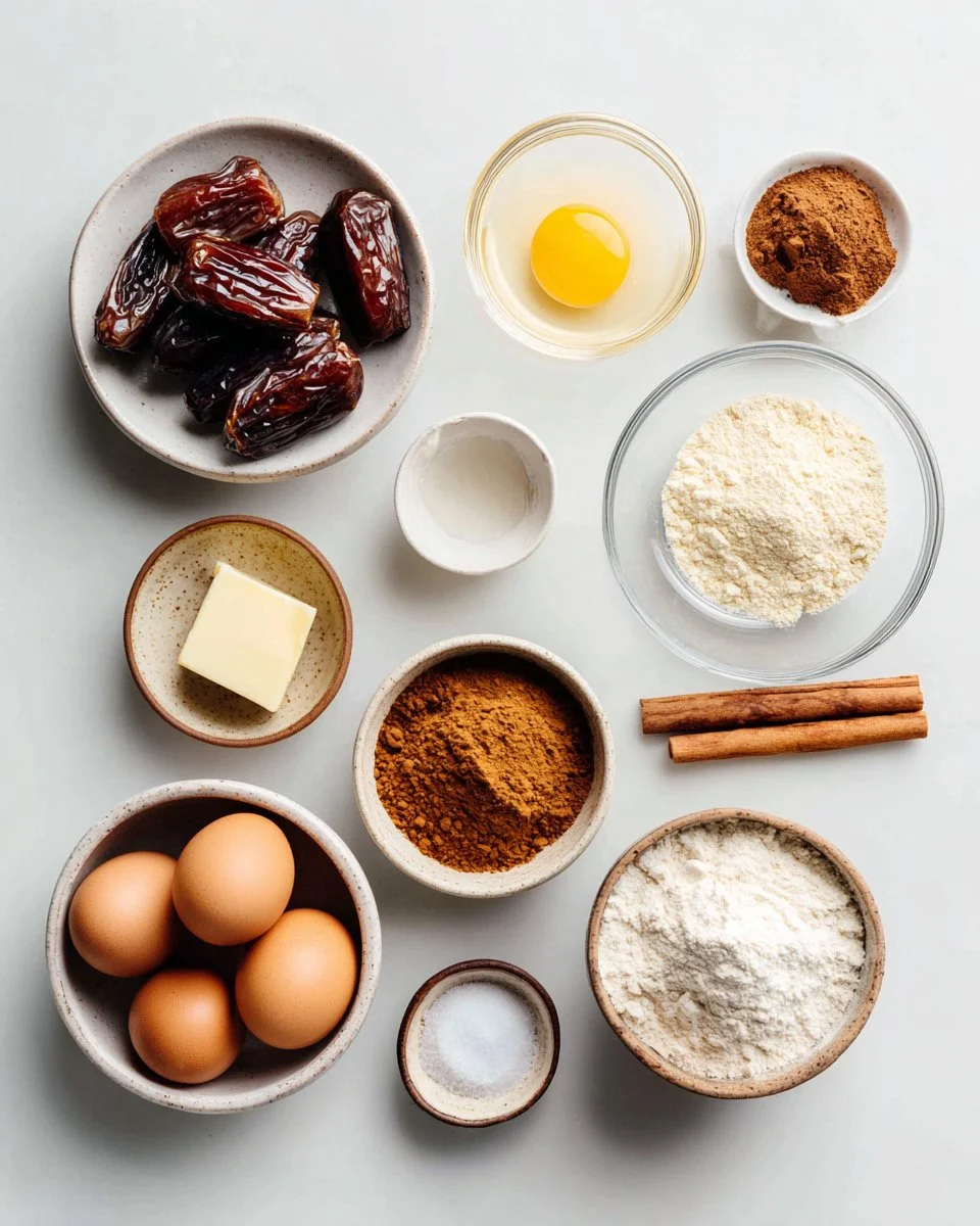Altmodischer Ingwer-Dattele Kuchen